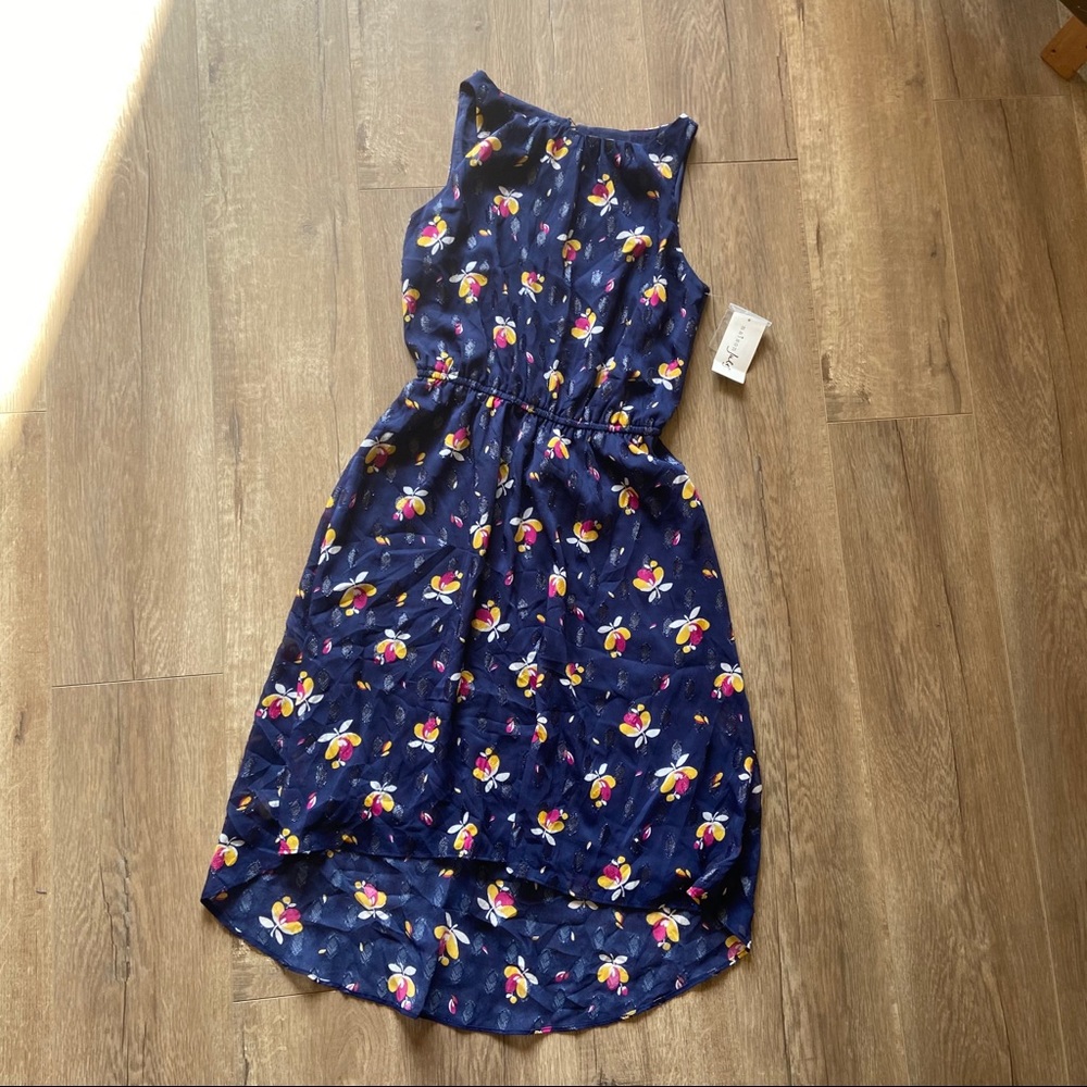 Maia on Jules Blue Graphic Flower Mini Dress